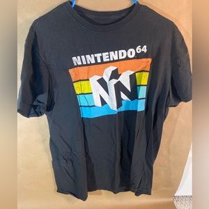Men’s large black Nintendo 64 tee shirt